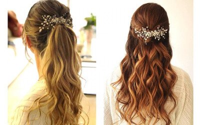Tocado Franca: Accesorio Flexible para Novias y Eventos | Trihada