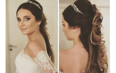 Tiara de hojitas XV para 15 años