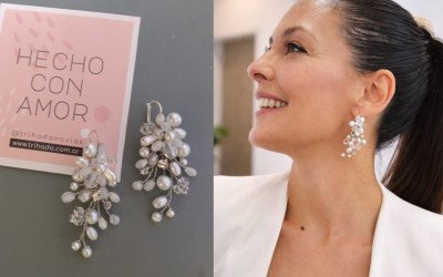 Aros Cascada : Elegancia Distintiva para Novias e Invitadas