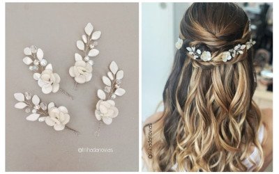 Pins de Rositas para Novias y Eventos | Tocados 