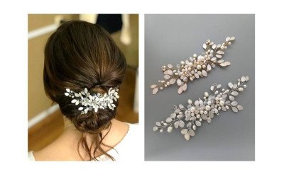 Tocado Dana: Ramitas Personalizables para Novias y Eventos | Trihada