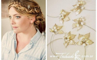 Pins para Peinados Versátiles - Tocados de Novia y Eventos | Trihada