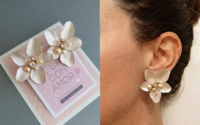 Aros de Flor Estrella