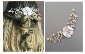 Tocado de Novia Amelia