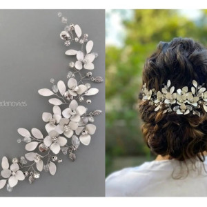 Tocado Keiko Simétrico