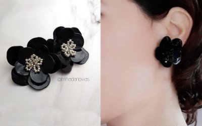 Aros Protagonistas Magnolia: Accesorios de Alta Gama para Novias y Eventos | 
