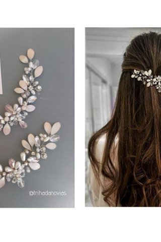 Tocado Petit Lena: Accesorios Exclusivos para Quinceañeras Trihada